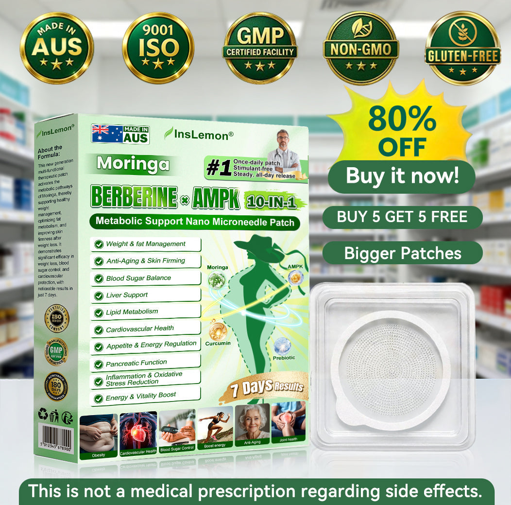 𝐈𝐧𝐬𝐋𝐞𝐦𝐨𝐧®𝗠𝗼𝗿𝗶𝗻𝗴𝗮 × 𝗕𝗲𝗿𝗯𝗲𝗿𝗶𝗻𝗲 × 𝗔𝗠𝗣𝗞 𝟭𝟬-𝗶𝗻-𝟭 𝗠𝗲𝘁𝗮𝗯𝗼𝗹𝗶𝗰 𝗦𝘂𝗽𝗽𝗼𝗿𝘁 𝗡𝗮𝗻𝗼 𝗠𝗶𝗰𝗿𝗼𝗻𝗲𝗲𝗱𝗹𝗲 𝗣𝗮𝘁𝗰𝗵 (𝐉𝐮𝐬𝐭 𝐨𝐧𝐜𝐞 𝐚 𝐝𝐚𝐲, 𝐯𝐢𝐬𝐢𝐛𝐥𝐞 𝐜𝐡𝐚𝐧𝐠𝐞𝐬 𝐢𝐧 𝟕 𝐝𝐚𝐲𝐬） ✅ 𝐅𝐨𝐫 𝐨𝐛𝐞𝐬𝐢𝐭𝐲, 🅛🅞🅞🅢🅔 🅢🅚🅘🅝,𝐝𝐢𝐚𝐛𝐞𝐭𝐞𝐬, 𝐬𝐥𝐞𝐞𝐩 𝐚𝐩𝐧𝐞𝐚, 𝐣𝐨𝐢𝐧𝐭 𝐢𝐬𝐬𝐮𝐞𝐬, 𝐚𝐧𝐝 𝐦𝐨𝐫𝐞📢📢